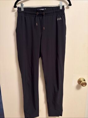 Helly Hansen Women’s Black Athletic Jogger Pants with Drawstring